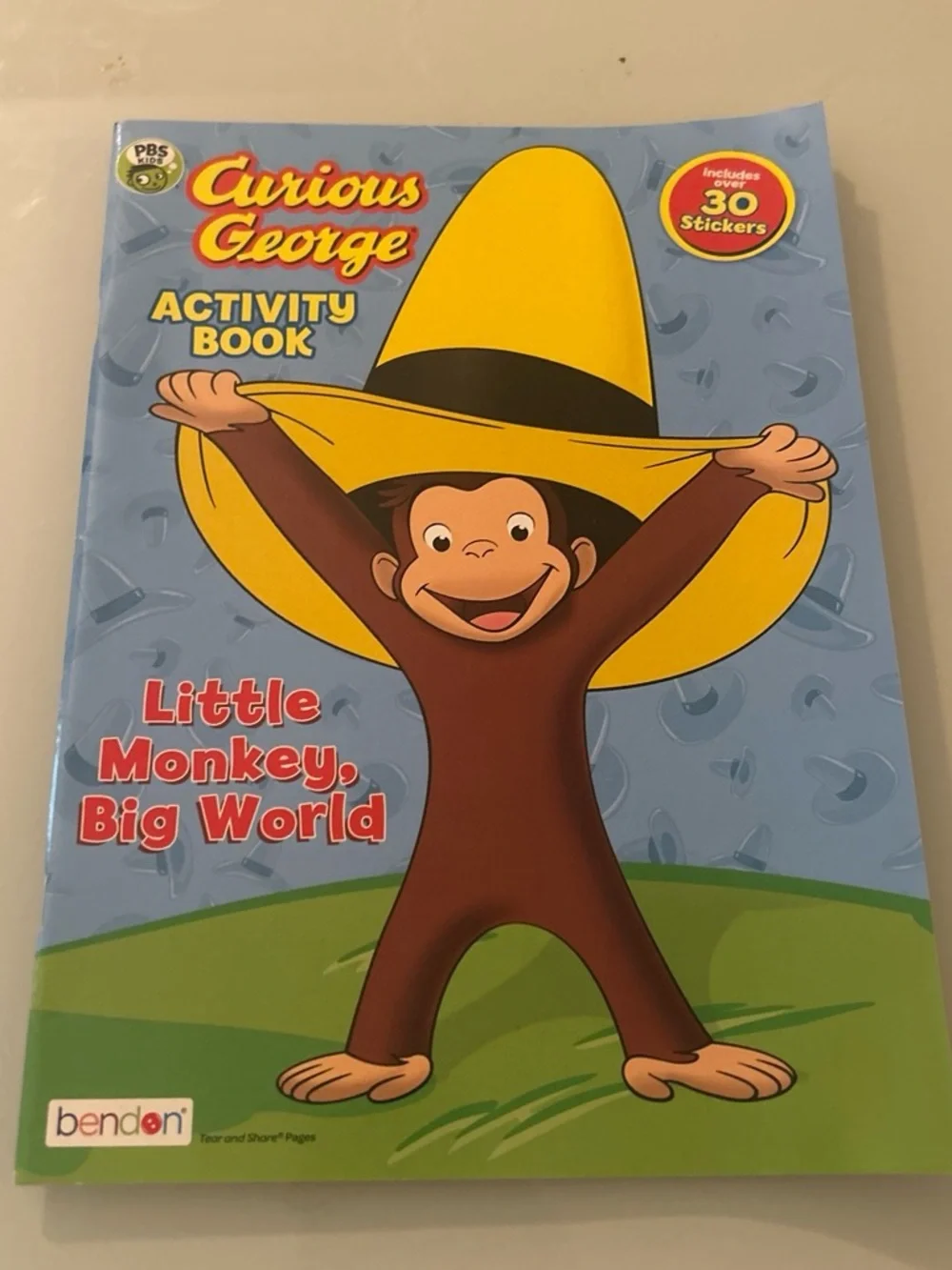 Curious George Activity Book - Yellow (Pack)(4)
